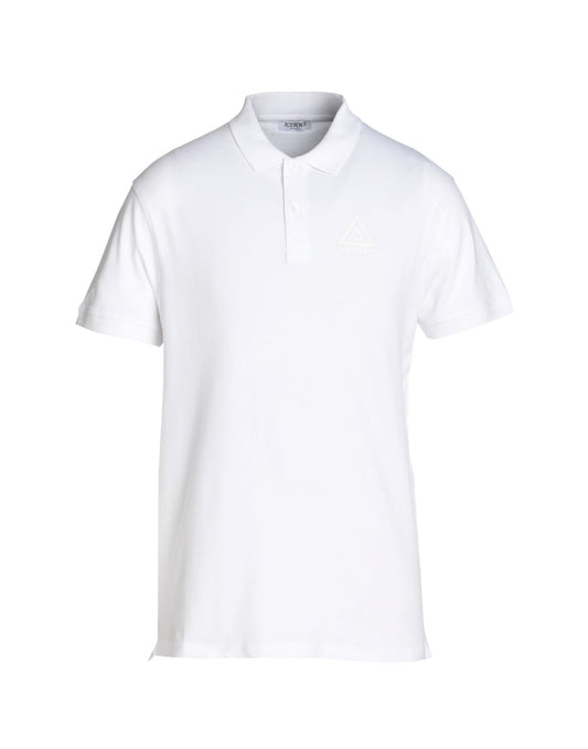 Iceberg White Cotton Polo Shirt