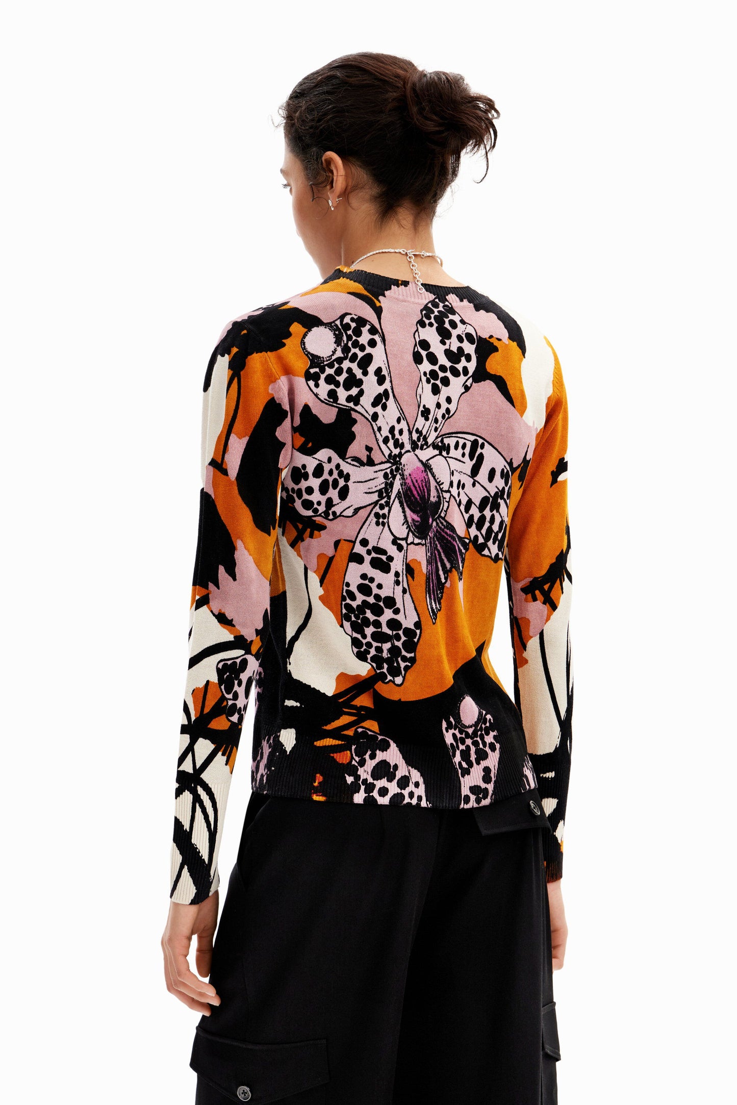Desigual Pink M. Christian Lacroix Orchid Pullover