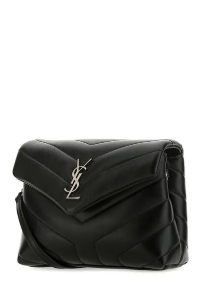 Saint Laurent Black Loulou Toy Quilted Leather Shoulder Bag