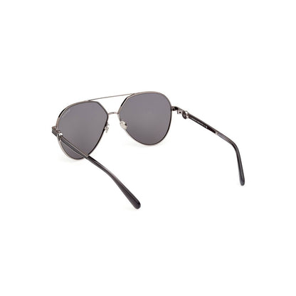 Moncler Grey Metal Vizta Sunglasses