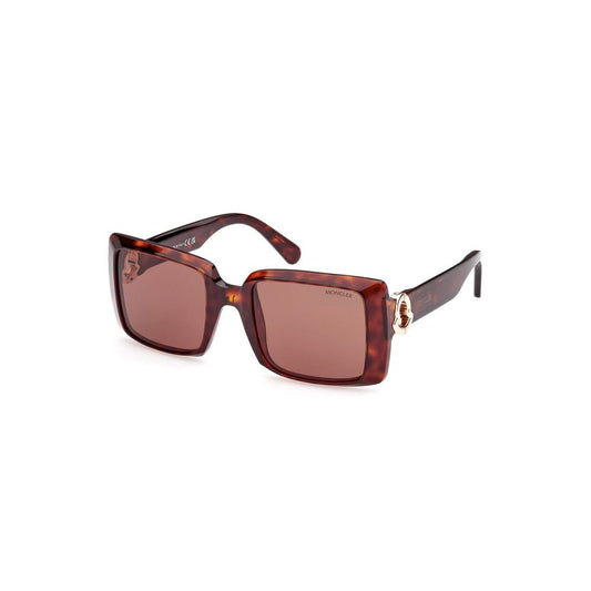 Moncler Brown Promenade oversize-frame sunglasses