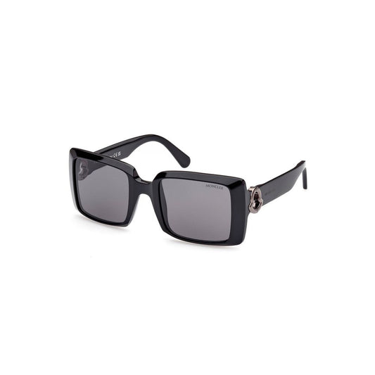 Moncler Black Promenade Oversize-frame Sunglasses