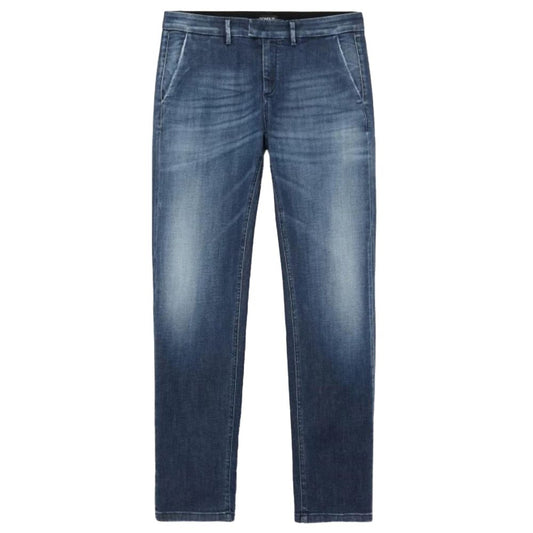 Dondup Blue Cotton Regular Jeans