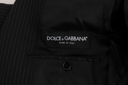 Dolce & Gabbana Gray Double Breasted 3 Piece Suit
