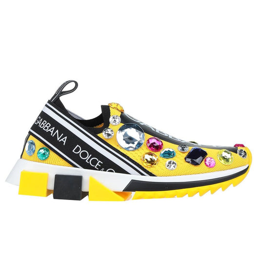 Dolce & Gabbana Yellow Sneaker